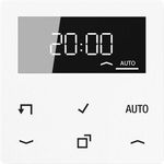 JUNG Zeitschaltuhr Timer Standard Display A 1750 D WW mit Echtglasfront, Astrofunktion und Sprachsteuerung