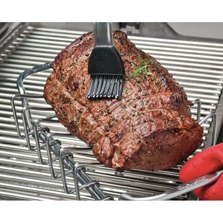 Broil King Grill-/Grillzubehör, Sparerib und Bratengestell, edelstahl, 5 x 5 x 5 cm, 62602 – Bild 6