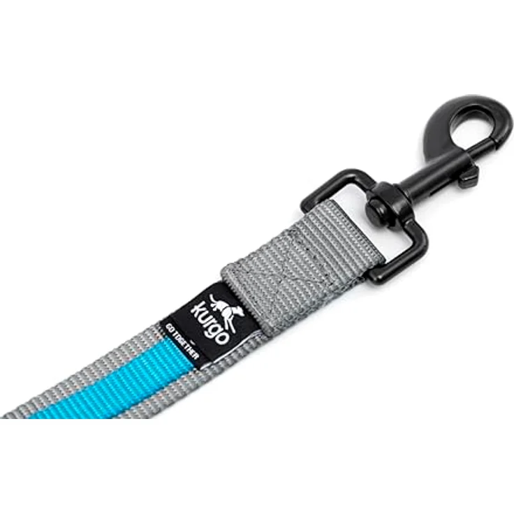Kurgo Quantum Leash, preisgekrönte Hundeleine in Schwarz mit sechs Funktionen und einfachem Karabiner – Bild 5