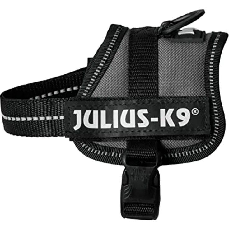 K9 Powergeschirr, Größe: 3XS/Baby 1, Anthrazit