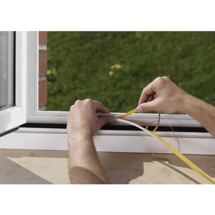 tesamoll Schaumstoffdichtung für Fenster und Türen, einfache Qualität, 6m x 9mm – Bild 3
