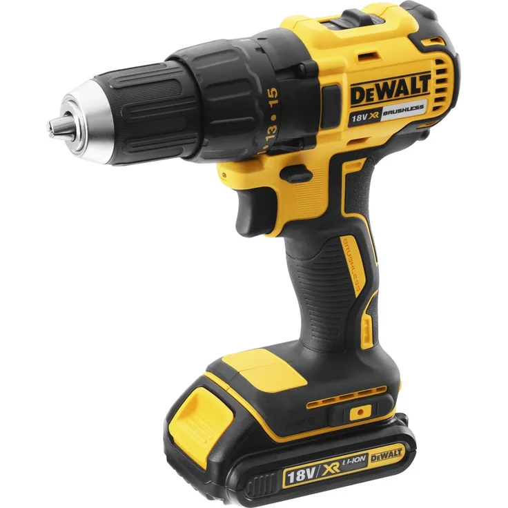 DeWalt DCD777D2T 2 X 18V 2,0AH, TSTAK Akku-Bohrschrauber mit LED-Licht, ergonomischem Design