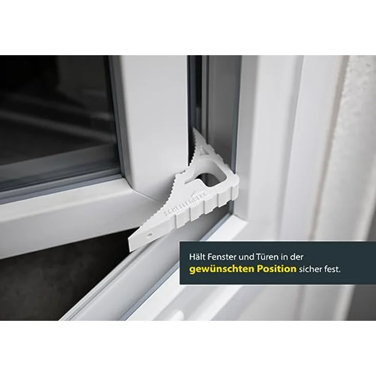Schellenberg Fenster-/Türstopper, Gesundes Stoßlüften und mehr – Bild 2