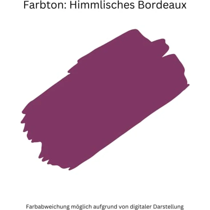 Wilckens Innenwandfarbe matt, 1 l, intensive Farbkraft in Himmlisches Bordeaux, spritzarm und gute Deckkraft – Bild 2