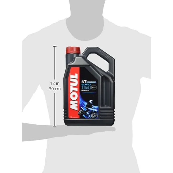Motul 107693 3000 4T Motoröl, 10 W-40, 4 L – Bild 3