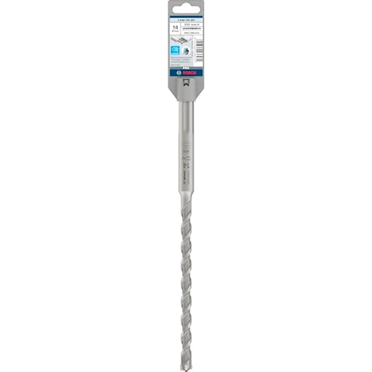 Bosch 1x PRO SDS max-4 Hammerbohrer, für Stahlbeton und Betonblockstein, Ø 14,00 mm, mit Professional Zubehör, für Bohrhammer – Bild 2