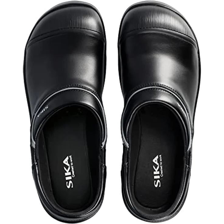 Sika Clog 19322 Proflex S3, flexibler Arbeitsschuh mit Zehenschutzkappe, rutschhemmender PU-Laufsohle, Schwarz, Größe 49 – Bild 5