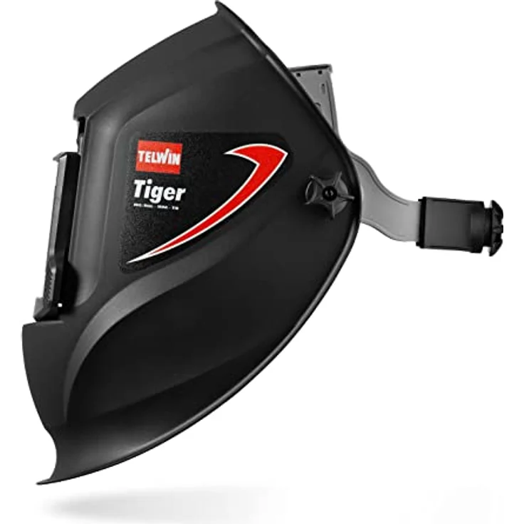 Telwin S.p.A. 802818 Tiger Schweisshelm für Mma-Mig-Mag-Wig Schweissen, Schwarz – Bild 5