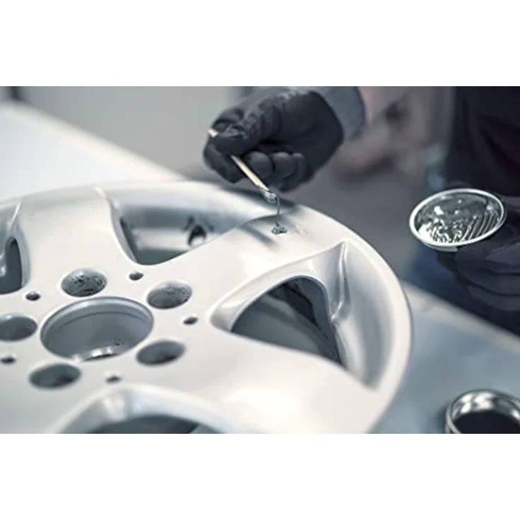 WEICON Aluminium-Minutenkleber, 24 ml, zweikomponentiger Epoxidharzkleber zum Reparieren von Rissen und Löchern in Aluminium und Leichtmetallen – Bild 2