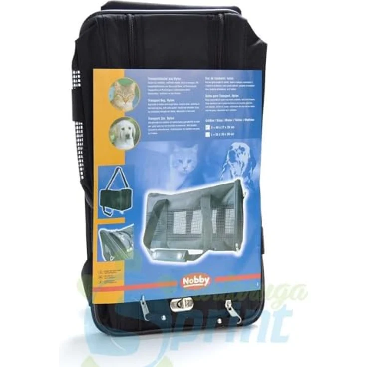 Nobby Transporttasche Nylon schwarz L x B x H: 53 x 30 x 30 cm – Bild 3