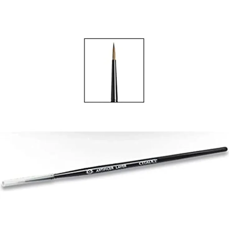 Games Workshop Citadel Small Artificer Layer Brush (63-28), Malerpinsel für präzise Farben und Details