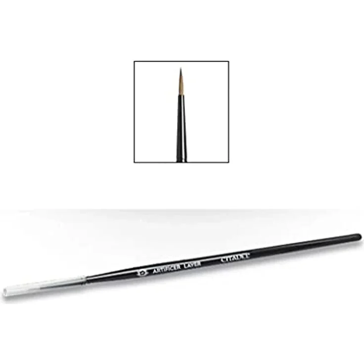 Games Workshop Citadel Small Artificer Layer Brush (63-28), Malerpinsel für präzise Farben und Details – Bild 1