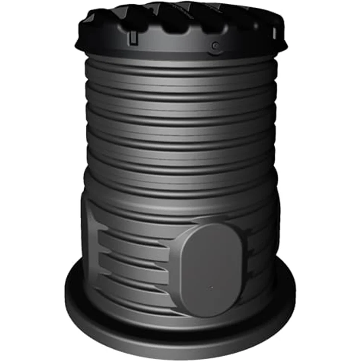 4rain Erdtank 'Promo' schwarz 4100 l inklusive Schachtverlängerung, monolithische Bauweise und 100% recycelbar – Bild 3