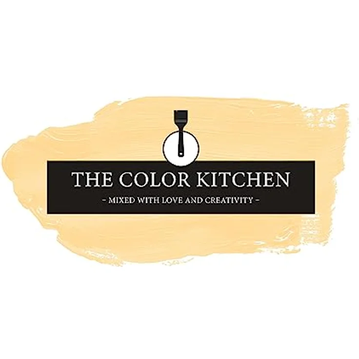 A.S. Création The Color Kitchen, Wand- und Deckenfarbe Gelb "Gentel Ginger", matte Innenfarbe, 5 l, sehr gute Deckkraft, scheuerbeständig, wasserbasiert – Bild 1