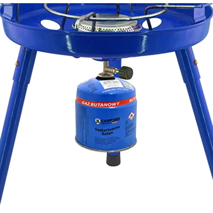 3in1 Camping Gasgrill Gaskocher Campingkocher Herd Gasherd Kochfeld Kocher Grill – Bild 6
