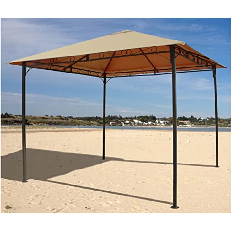 GRASEKAMP Ersatzdach Antik, B x T: 300 x 300 cm beige – Bild 3