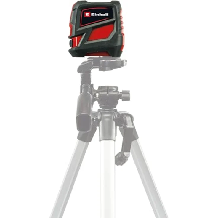 Einhell Kreuzlinienlaser TC-LL 2 G, (Sologerät, Benötigt 2x 1,5 Volt AA-Batterien (nicht im Lieferumfang enthalten), Selbstnivellierung,1/4 Zoll Stativgewinde – Bild 4
