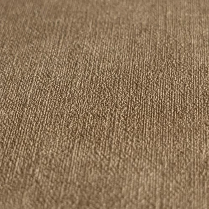 A.S. Création Smart Surfaces Einfarbige Vliestapete in Textiloptik, 10,05 m x 0,53 m - Braun, Beige, hochscheuerbeständig, ansatzfreier Rapport, Made in Germany – Bild 3