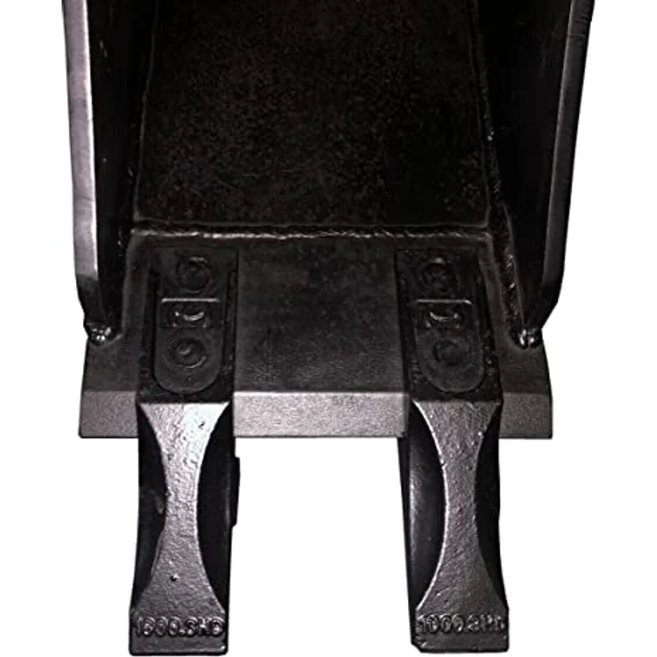 SRM Design Schaufel Tieflöffel Baggerschaufel Baggerlöffel Hardox MS03 20cm mit 2 Zähnen, hochwertiger Stahl, robust und stabil, schwarz – Bild 5