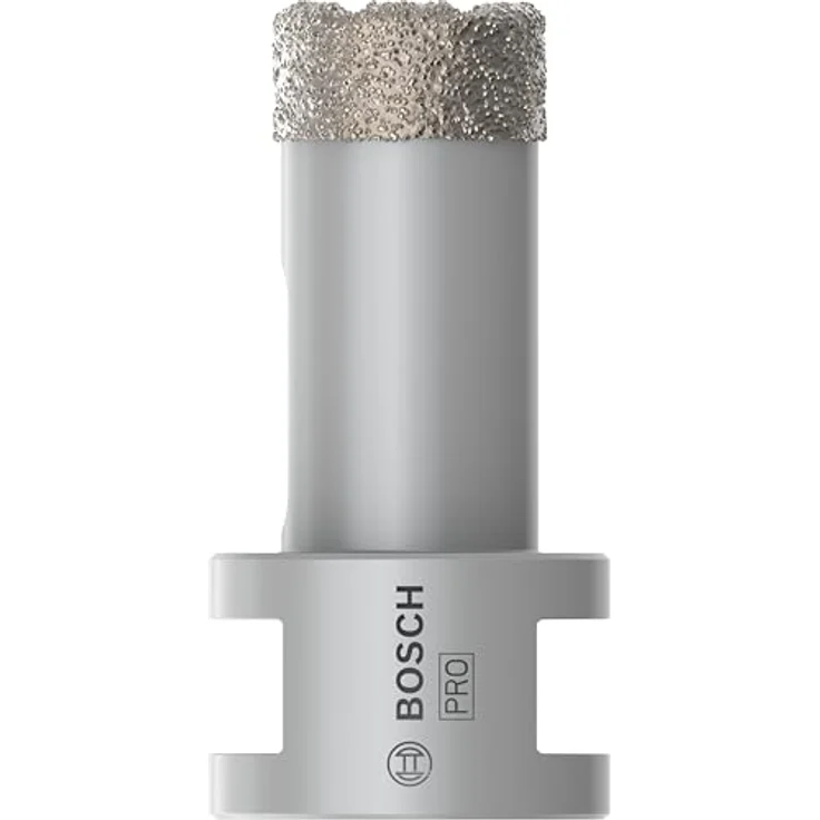 BOSCH Diamanttrockenbohrer Pro Core Cutter dry, Ø 20 mm, langlebige Diamantbohrkrone für harte Fliesen und Stein, 20 x 35 x 22,23 mm – Bild 1