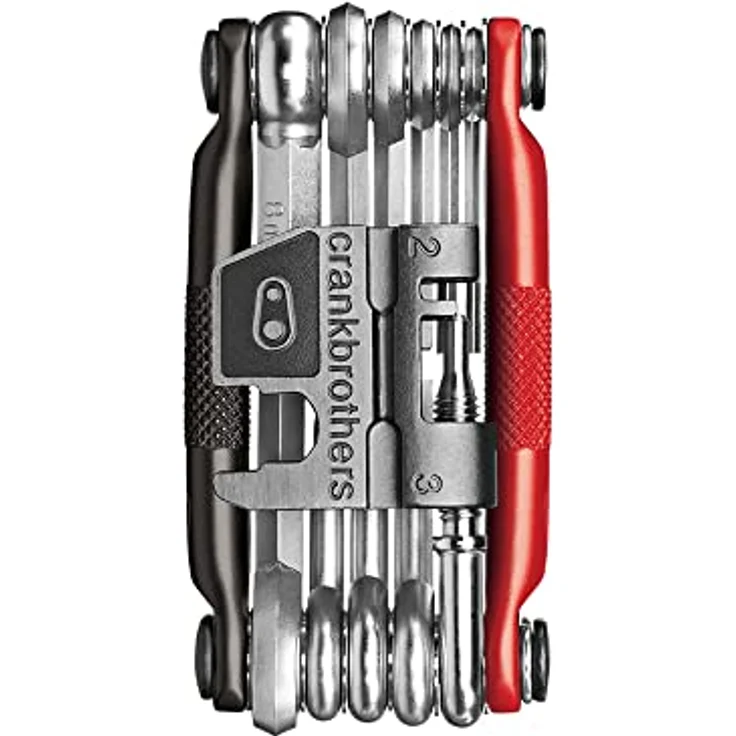 CRANKBROTHERS Unisex-Erwachsene M17 Lager, schwarz-red, Multi 17 – Bild 2