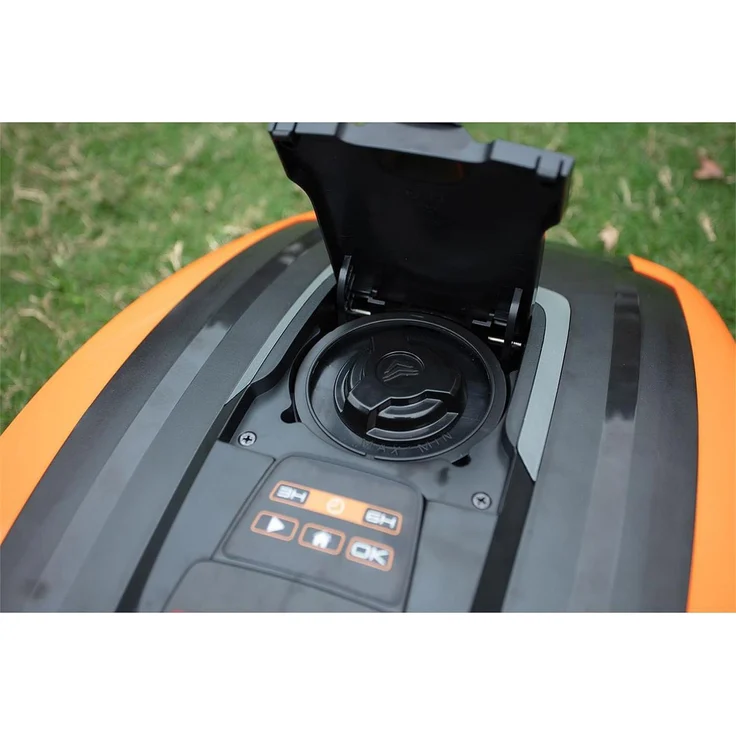 Yard Force Mähroboter EasyMow 260B, bis 300 m² Rasenfläche, 16 cm Schnittbreite, 20 - 55 mm Schnitthöhe, 30 % max. Steigung – Bild 4