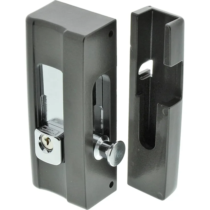 BURG-WÄCHTER Fenstersicherung BlockSafe B1 gleichschließend : Braun