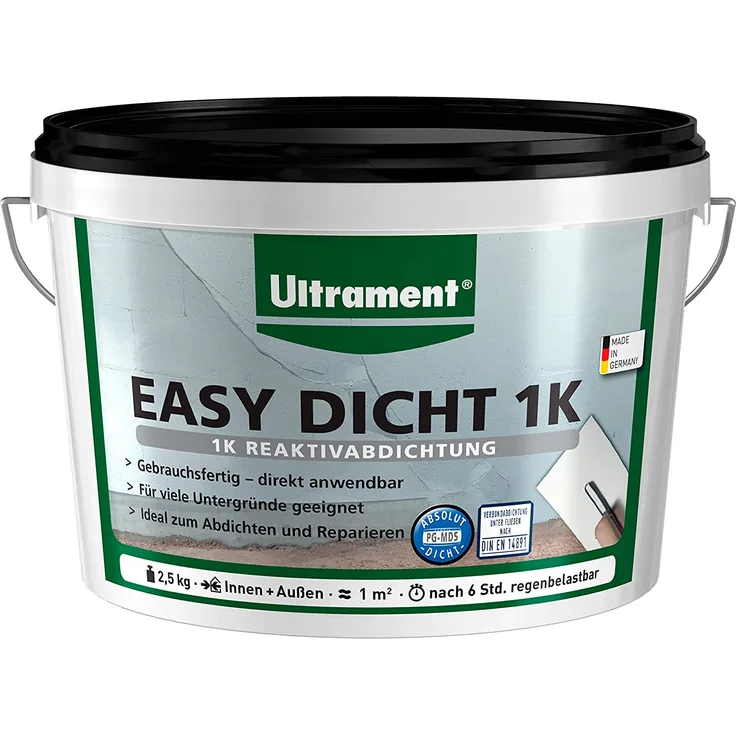 Ultrament Easy Dicht 1K 2,5 kg