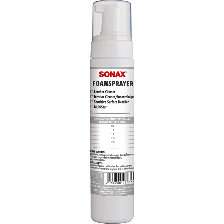 SONAX 04961410 FoamSprayer 250 ml 250 ml