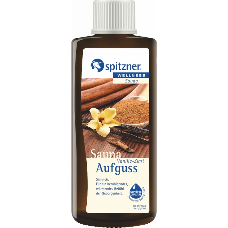 Spitzner Saunaaufguss Vanille-Zimt 190 ml Wellness Konzentrat 8850097 – Bild 5