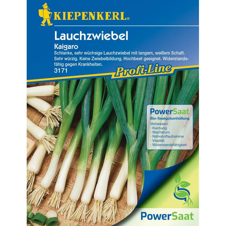 Profi-Line Lauchzwiebel Kaigaro (PowerSaat), schlank würzig, widerstandsfähig- tolerant