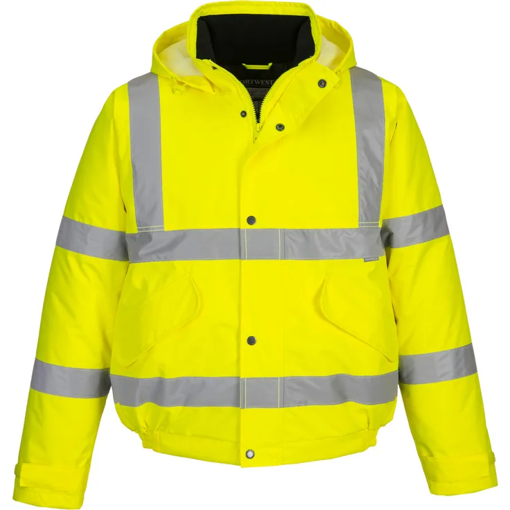 Portwest Warnschutz Pilotenjacke mit -40°C Kälteschutz Gelb 5XL