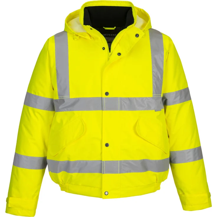 Portwest Warnschutz Pilotenjacke mit -40°C Kälteschutz Gelb 5XL – Bild 1