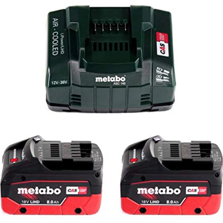 Metabo 18V Akku Handkreissäge KS 18 LTX 57 | 2x Akku 8.0 Ah im MetaLoc Koffer (601857810) – Bild 5