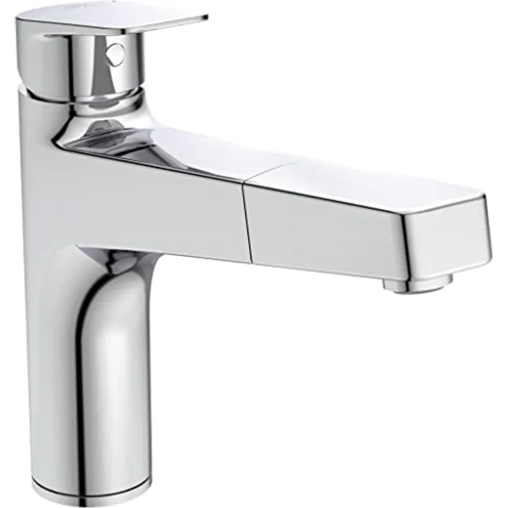 Ideal Standard Ceraplan Neo 3, Hochdruck Küchenarmatur mit ausziehbarem Auslauf und ECO-Funktion, chrom