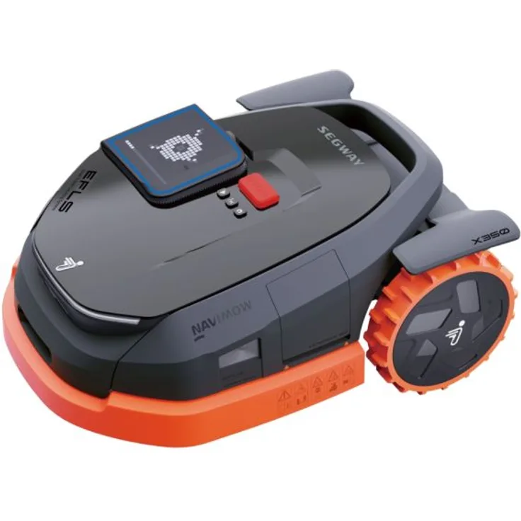 Segway NAVIMOW X350E Modell 2025 Mähroboter,inkl. VisionFence Sensor, ohne Begrenzungskabel, elektrische Schnitthöhenverstellung, Diebstahlschutz, Steigfähigkeit 50%, bis zu 5000m²