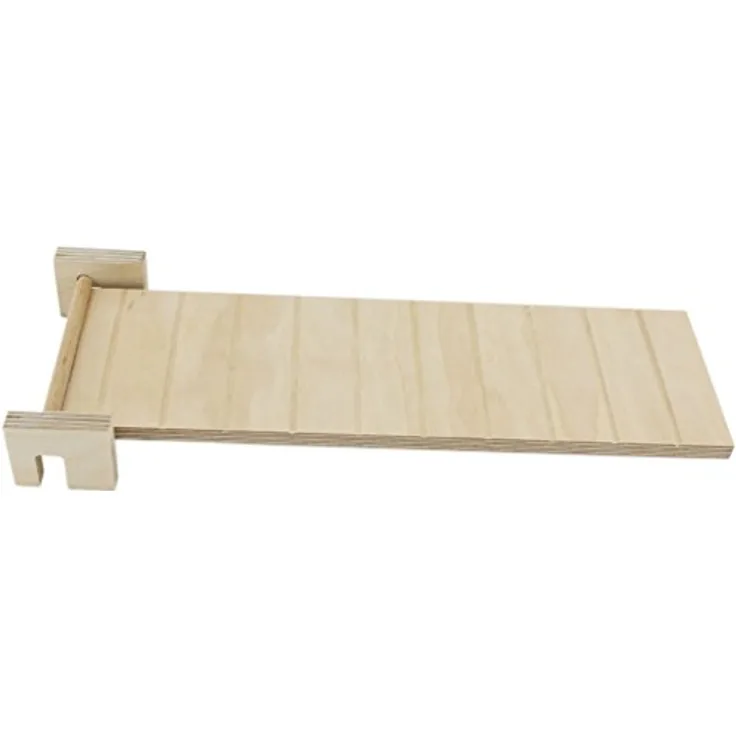 Getzoo ELS3210 schwenkbare Holzrampe L (32x10cm)