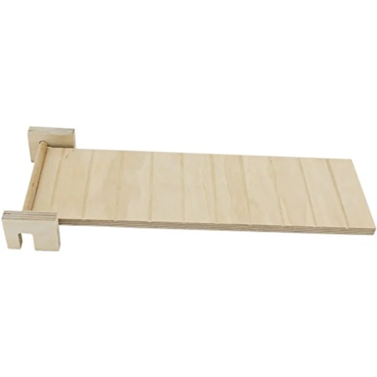 Getzoo ELS3210 schwenkbare Holzrampe L (32x10cm) – Bild 1