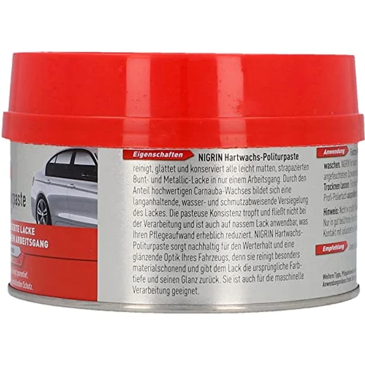 NIGRIN 72943 Hartwachs- Politurpaste 250 ml – Bild 3
