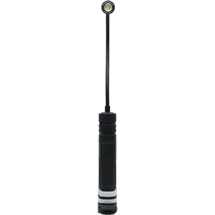 Kunzer PL-061 Arbeitslampe mit LED-Technik und flexiblem Schwanen-Hals - 300 lm Lichtstärke, 7 h Leuchtdauer - dimmbar – Bild 3