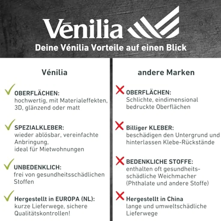 Venilia Kiefer Taupe Klebefolie Dekofolie Möbelfolie Tapeten selbstklebende Folie, PVC, Natur-Holzoptik grau, Stärke: 0,095 mm, 53156, 45 x 300 cm - Preisvergleich – Bild 5