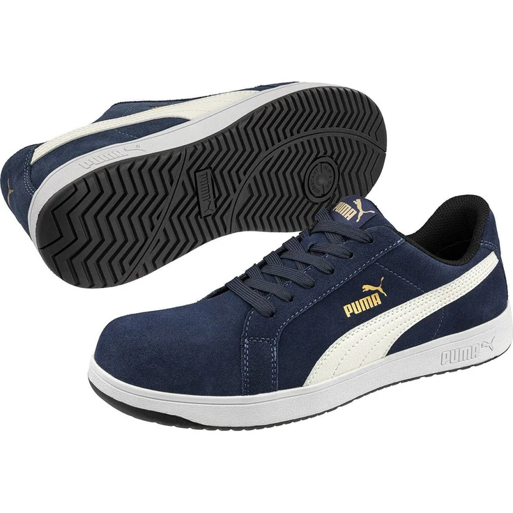 PUMA Safety Sicherheitsschuh, hochwertiges Velourleder, BreathActive Funktionsfutter, Fiberglaskappe – Bild 1