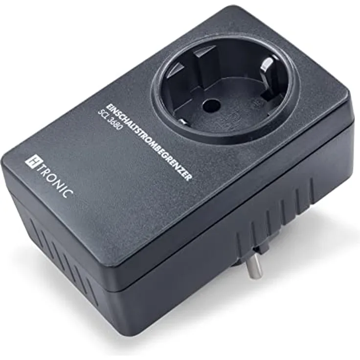 H-Tronic SCL 3680, Zeitschaltuhr mit Einschaltstrombegrenzer zur Vermeidung von Sicherungsauslösungen