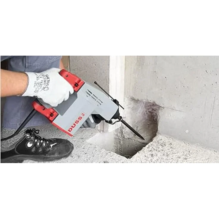 DUSS Bohrhammer P30 710 W, Kombihammer mit stufenloser Drehzahlregelung und 20-fach positionierbarem Meißel – Bild 4