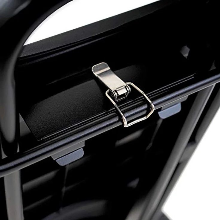 BBQ-Toro Tragbarer Tisch Gasgrill 2 Brenner mit Grilltisch | kompakter Tischgasgrill für Balkon inklusive faltbarem Rollwagen für Grill | Gasgrill Camping und Outdoor (nur Grilltisch) – Bild 5