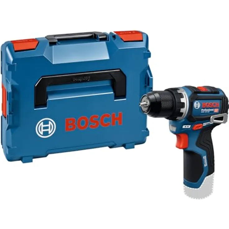 Bosch Professional GSR 12V-32 (L) Akku-Bohrschrauber, kompakte Bauweise mit Advanced KickBack Control