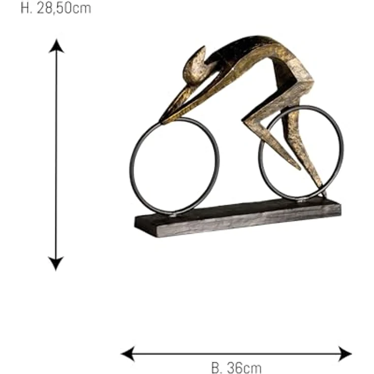 Casablanca Skulptur Dekofigur RACER – Bild 4