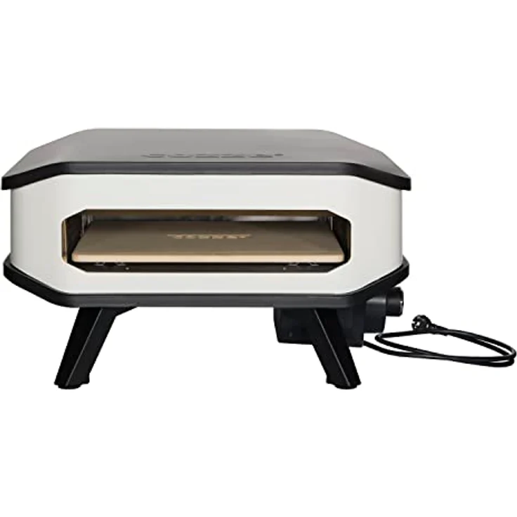 Cozze® 13" Elektro-Pizzaofen mit Pizzasten und Frontabdeckung 230V/2200W – Bild 1
