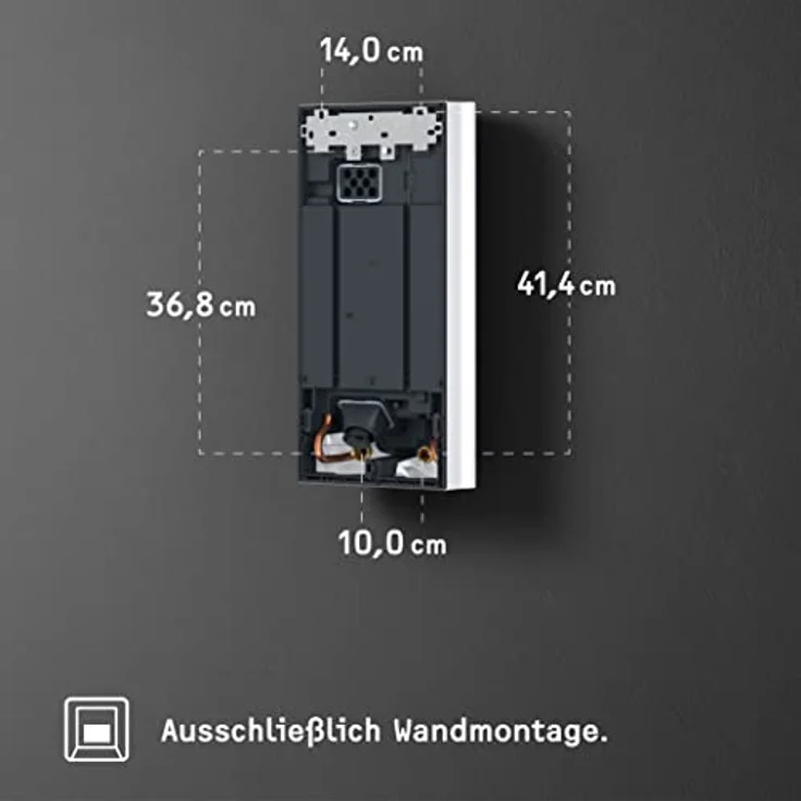 STIEBEL ELTRON DHB 18 ST, elektronisch gesteuerter Durchlauferhitzer, 18 kW, druckfest, drei Anwendungssymbole, energiesparende 2i-Technologie, Kindersicherung – Bild 4