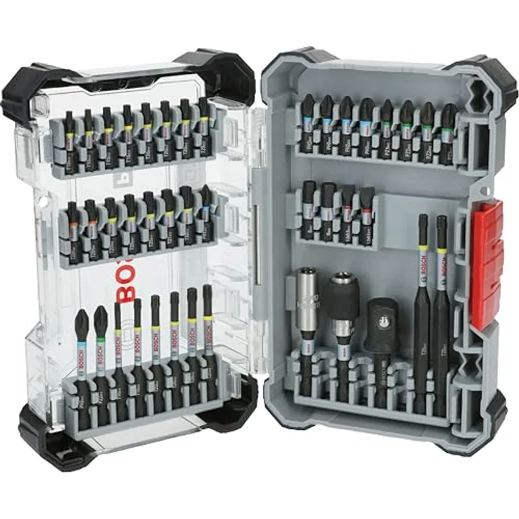 Bosch 41x PRO Impact Set, 41-tlg. Professional Zubehör Schraubendreher, schlagfest – Bild 1